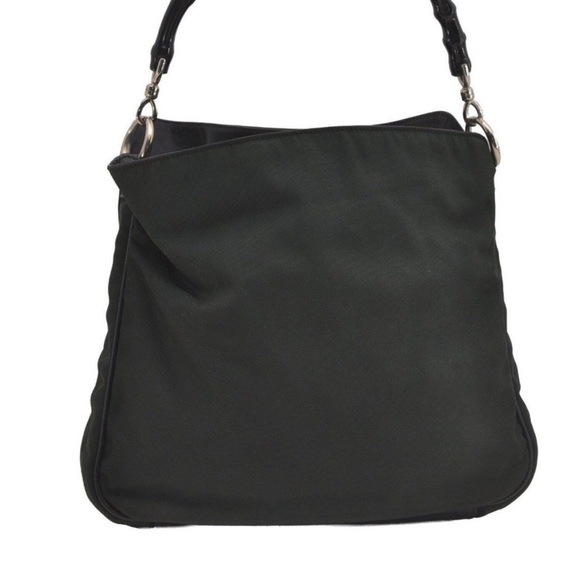 Authentic Gucci Bamboo 2way nylon shoulder bag - Picture 14 of 14